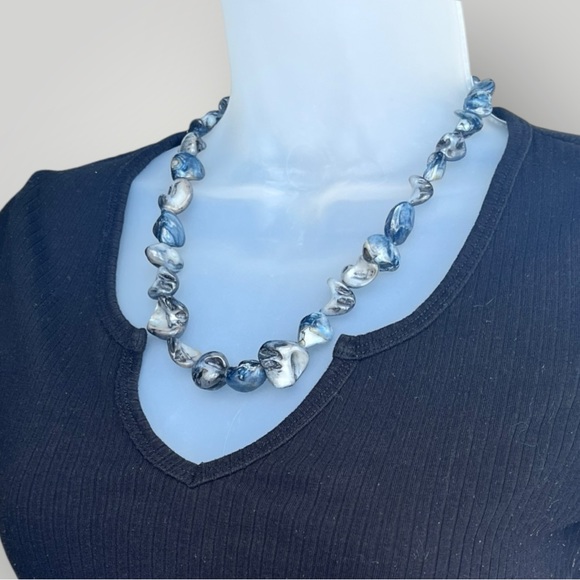 Handmade Necklace Multicolored Stones - Picture 11 of 14